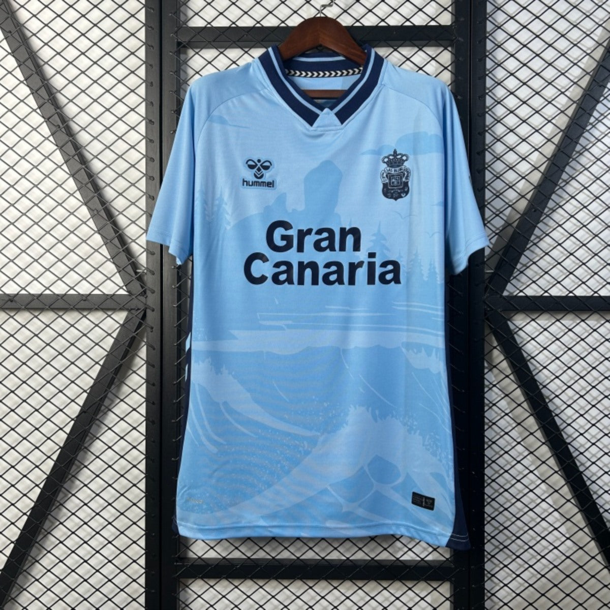 Camisola UD Las Palmas 2025-26 Alternativa Azul Versão Adepto
