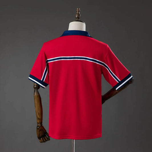 Camisola USA 1998 Alternativa Vermelha Versão Adepto