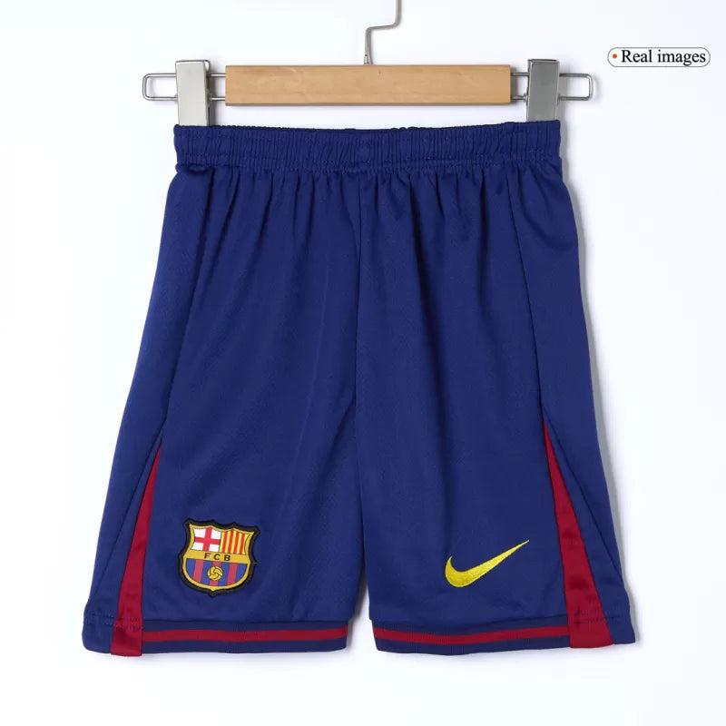 Kit Criança FC Barcelona 2025-26 Principal LAMINE YAMAL #10 (Entrega Imediata)
