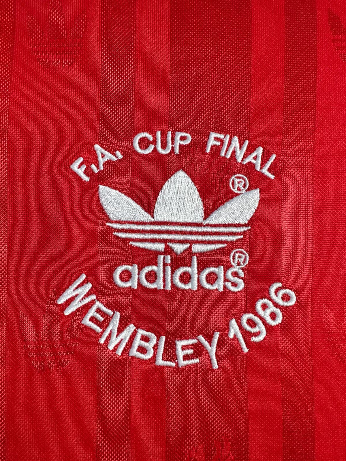 Camisola LIV 1986-87 Principal Final FA CUP