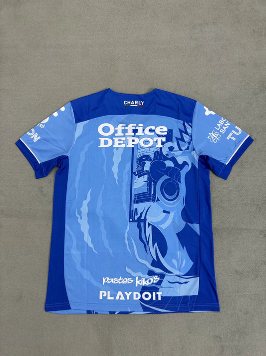 Camisola Pachuca 2024-25 Alternativa Azul Versão Adepto