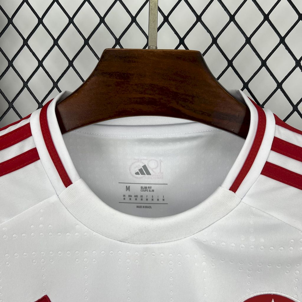 Camisola SC Internacional 2025-26 Alternativa Branca Lisa Versão Adepto