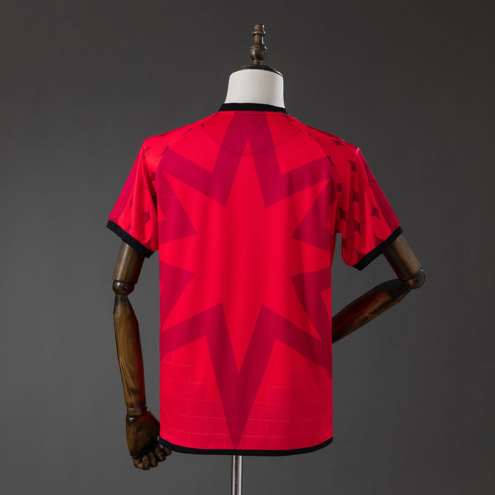 Camisola Venezia FC 2025-26 Alternativa Vermelha Versão Adepto