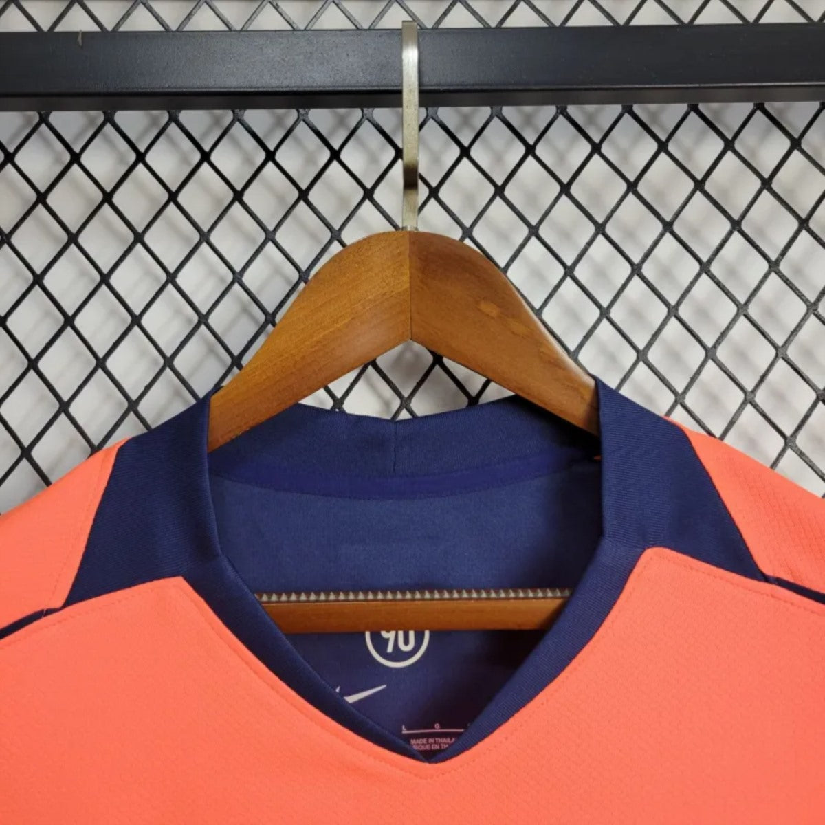 Camisola FC Barcelona 2025-26 Alternativa Laranja UCL Versão Adepto ROONY #19