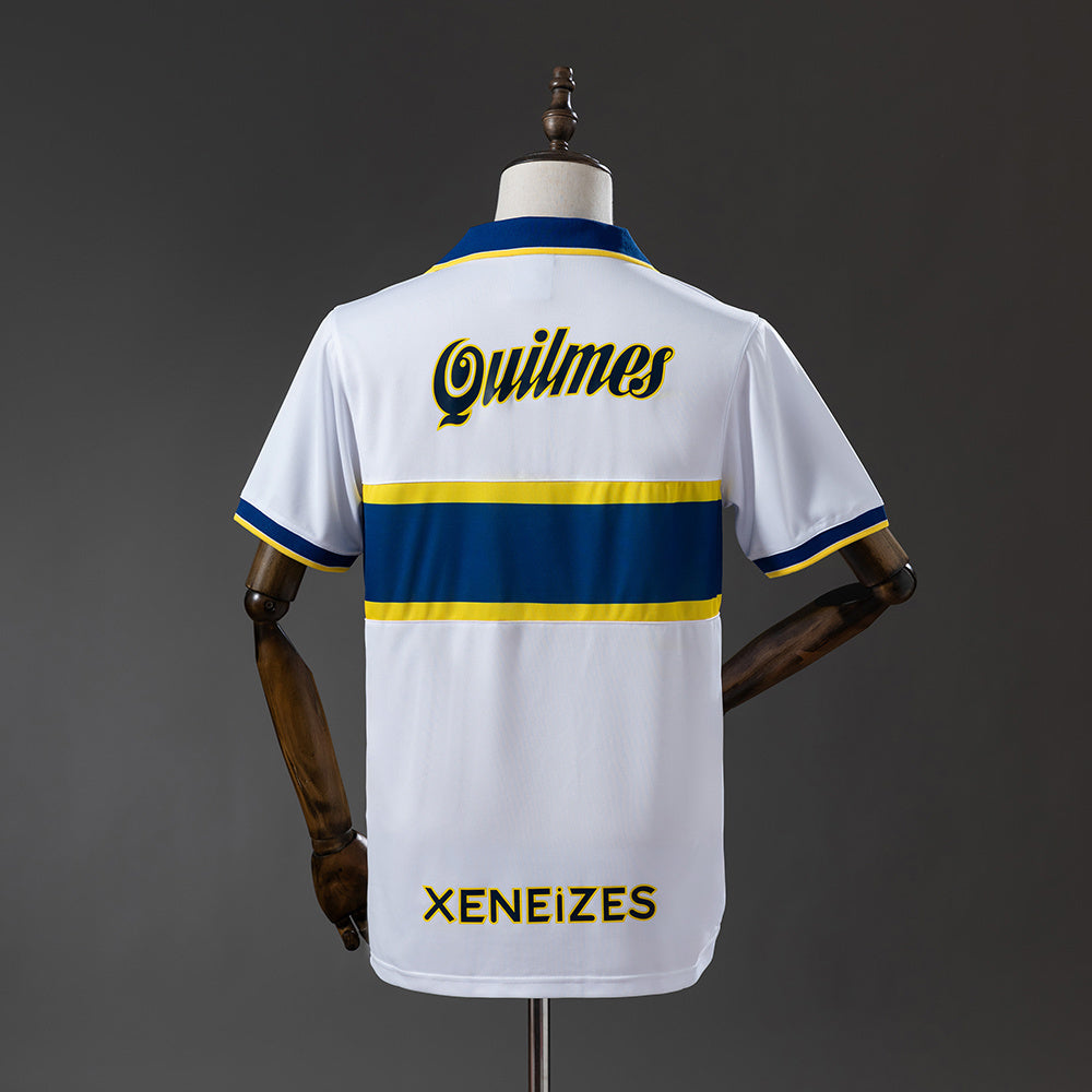 Camisola CA Boca Juniors 1997-98 Alternativa Branca Versão Adepto