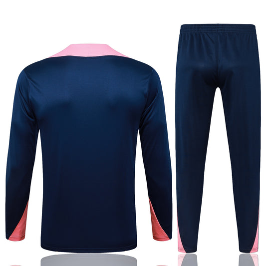 Fato de Treino FC Barcelona 2025-26 - Camisola com Fecho