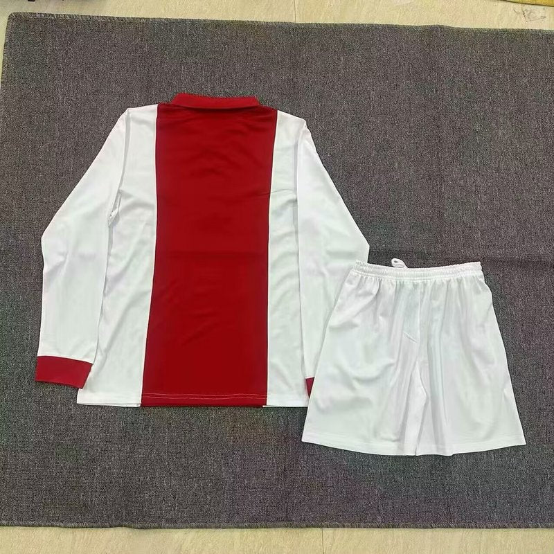 Kit Criança Manga Comprida AFC Ajax 2025-26 Edição 125º Aniversário