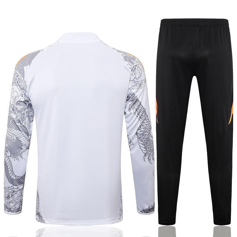 Fato de Treino Real Madrid CF 2024-25 - Camisola com Fecho