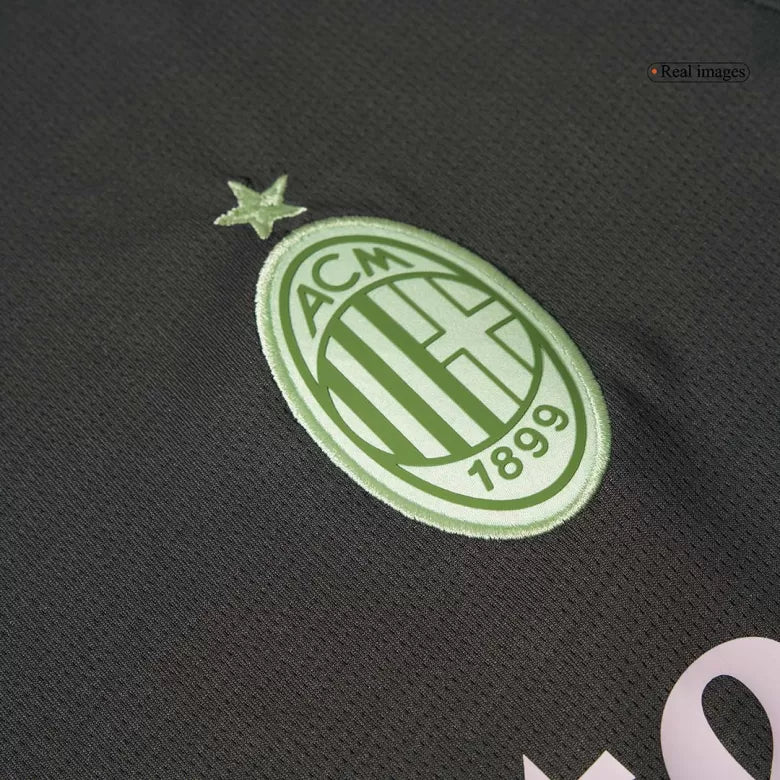 Camisola Ac Milan 2024-25 Alternativa Preta Versão Adepto