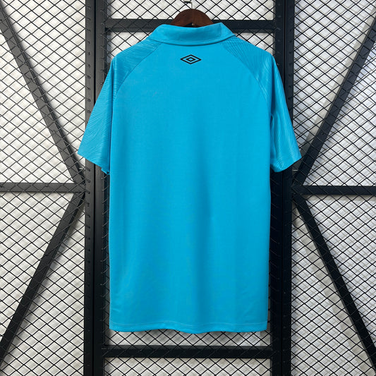 Camisola Santos FC 2025-26 Alternativa Azul Versão Adepto