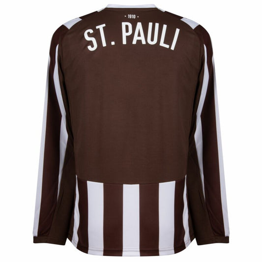 Camisola Manga Comprida FC St. Pauli 2025-26 Principal Versão Adepto