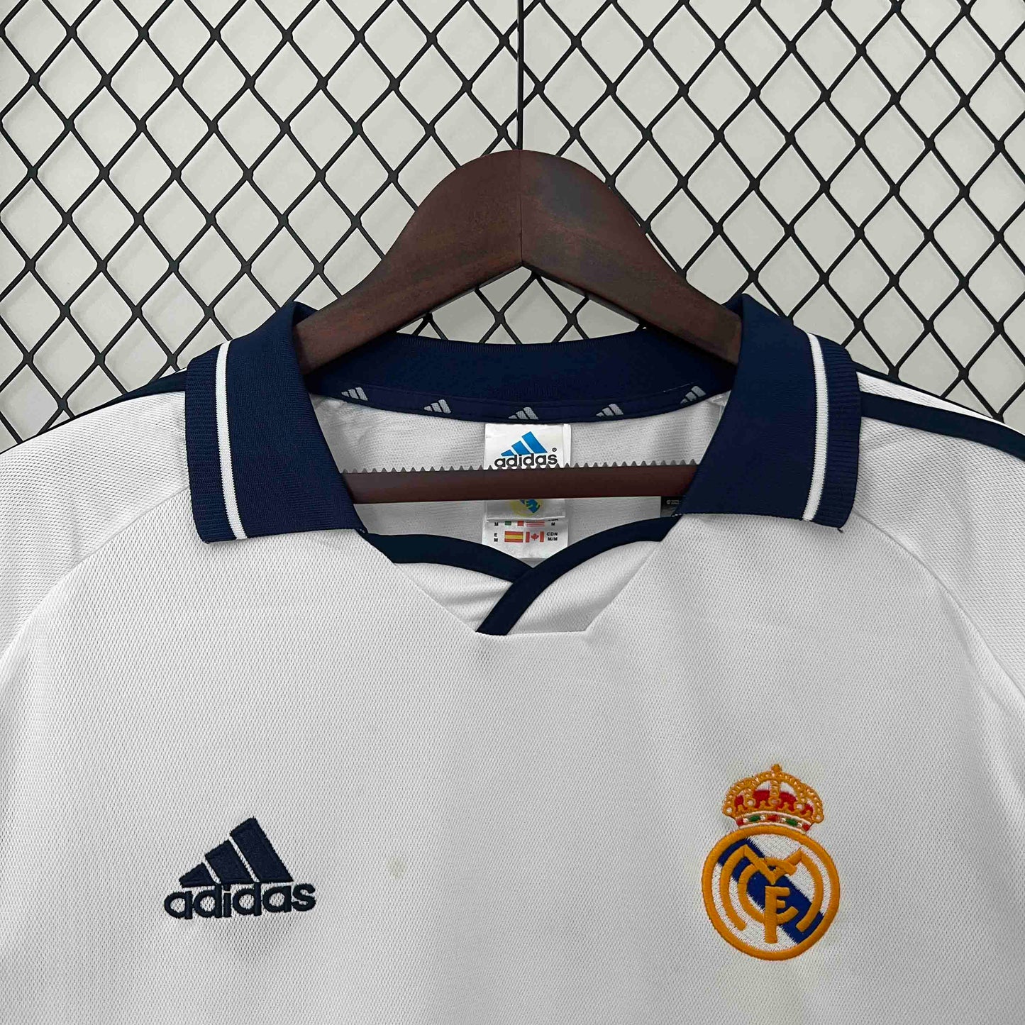 Camisola Manga Comprida Real Madrid 2000-01 Principal
