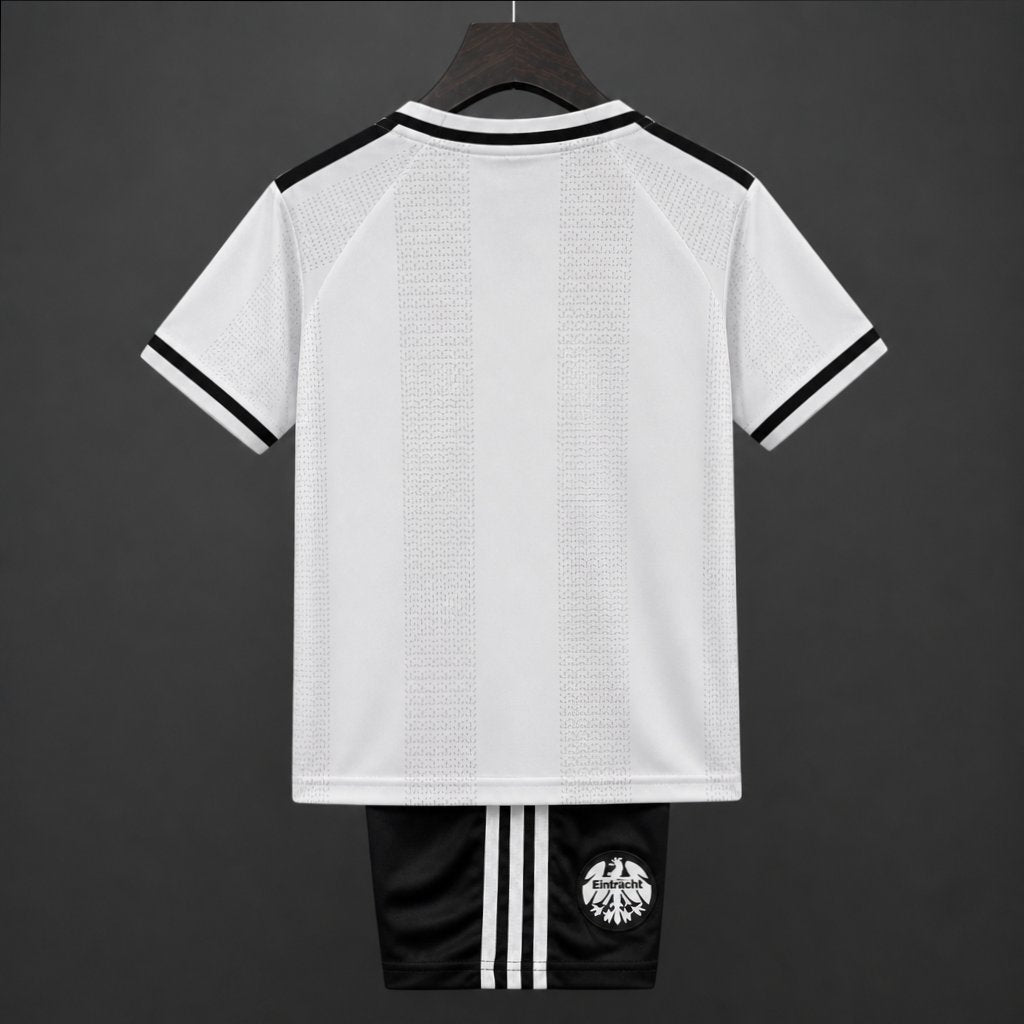 Kit Criança SG Eintracht Frankfurt 2026-27 Alternativo Branca