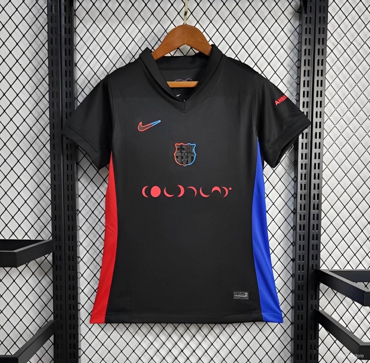 Camisola FC Barcelona 2024-25 Edição Coldplay Versão Mulher