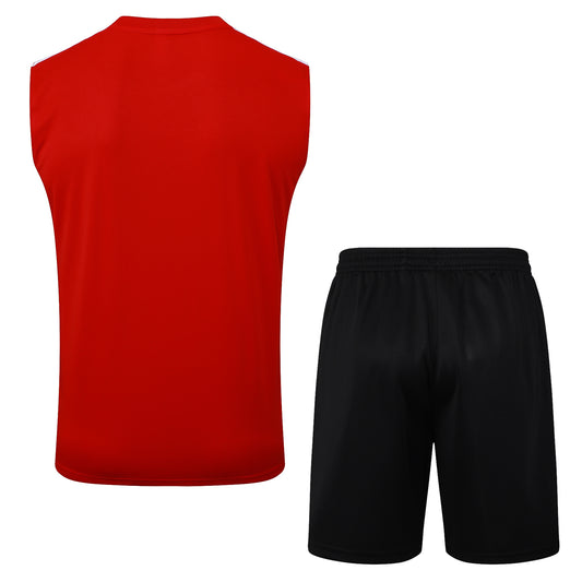 Kit Treino Manga Cava CR Flamengo 2025-26