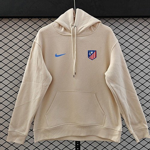 Hoodie Atletico Madrid 2026-27 Creme