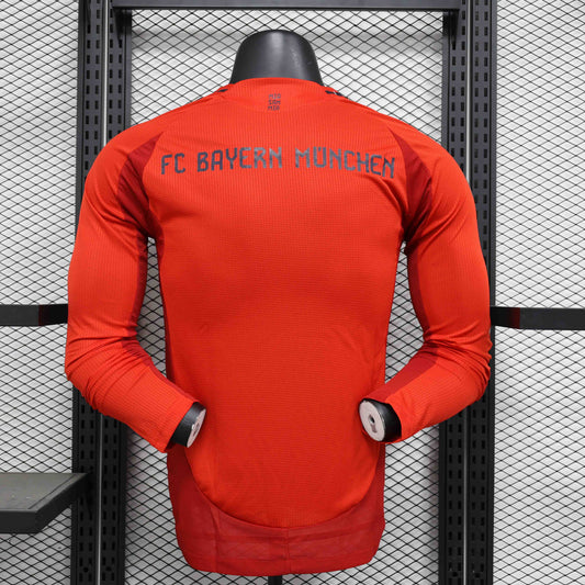 Camisola Manga Comprida FC Bayern Munique 2024-25 Principal Versão Jogador