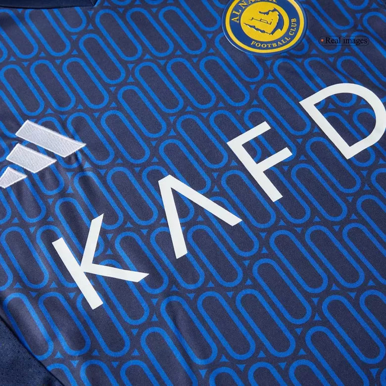 Camisola Al-Nassr 2024-25 Alternativa Azul Versão Adepto