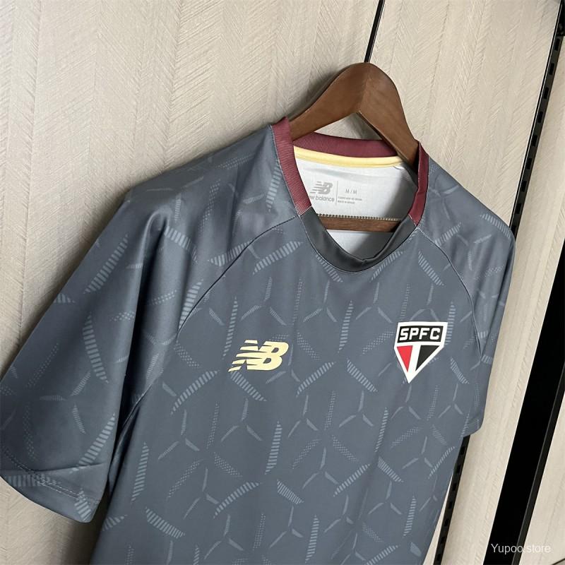 Camisola São Paulo 2025-26 Treino Lisa Versão Adepto