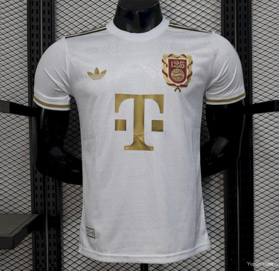 Camisola FC Bayern Munique 2024-25 Edição 125º Aniversario Versão Jogador