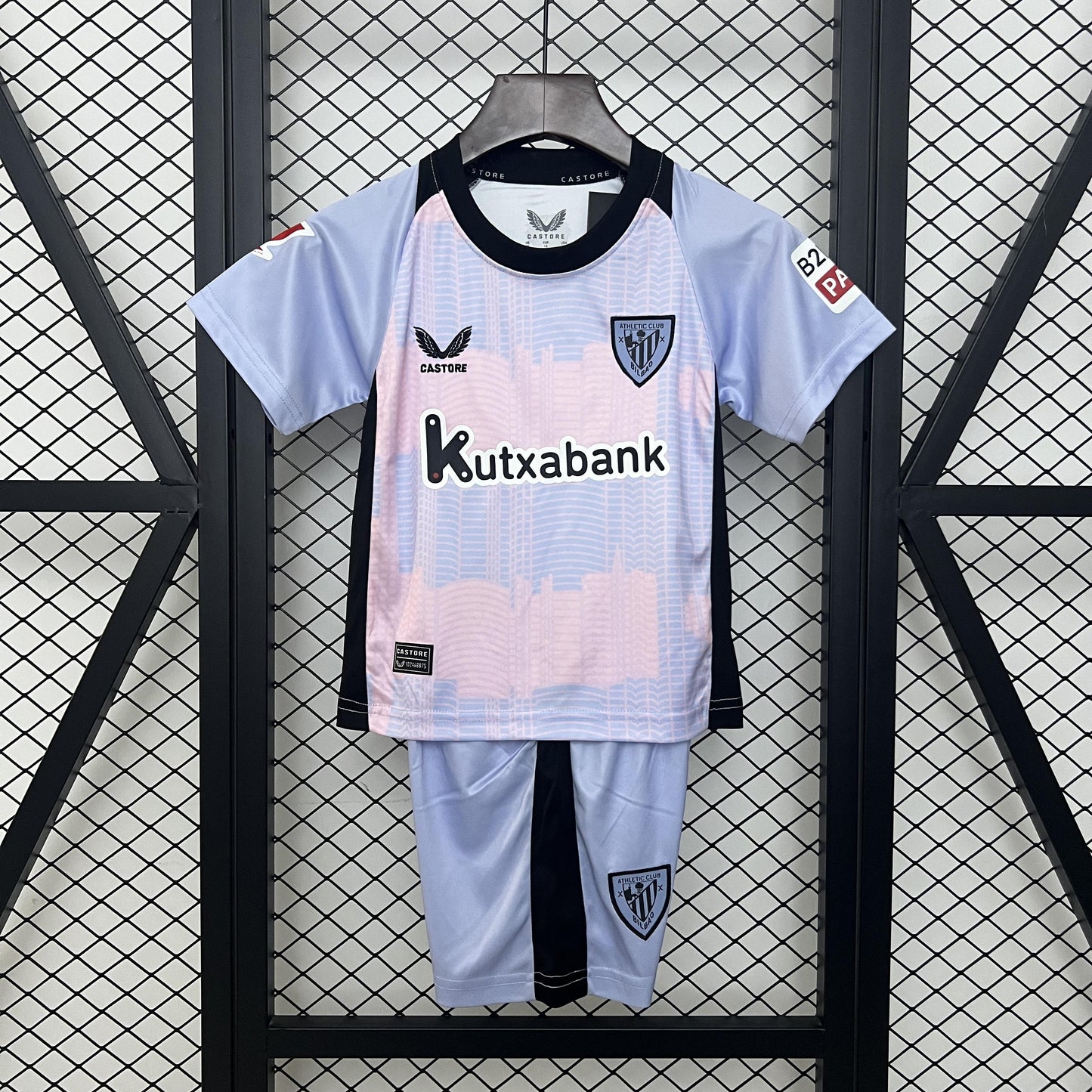 Kit Criança Athletic Club Bilbao 2024-25 Alternativo