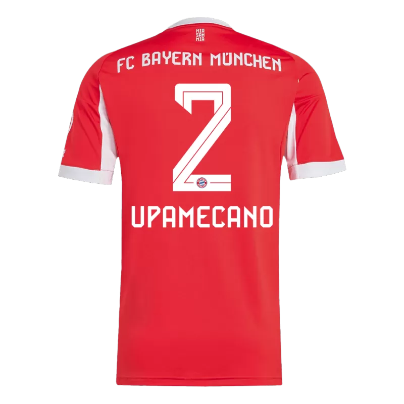 Camisola FC Bayern Munique 2025-26 Principal Versão Adepto UPAMECANO #2