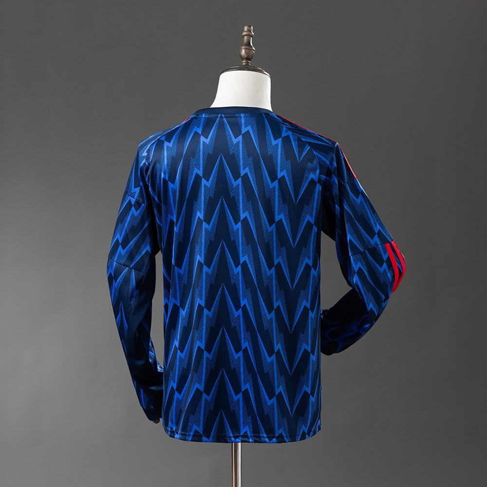 Camisola Manga Comprida ARS 2025-26 Alternativa Azul Versão Adepto