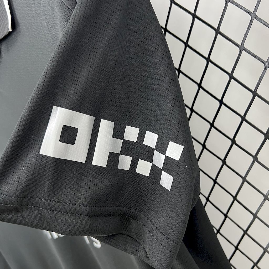 Camisola MCI 2025-26 Alternativa Preta Versão Adepto (Entrega Imediata)