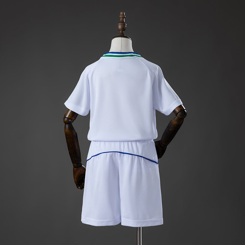 Kit Criança Uzbequistão 2026 Alternativo Branca