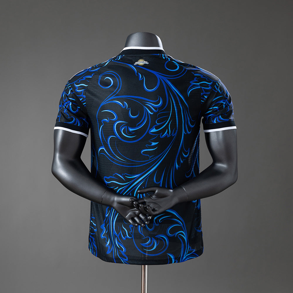 Camisola Argentina 2026 Alternativa Azul Versão Jogador