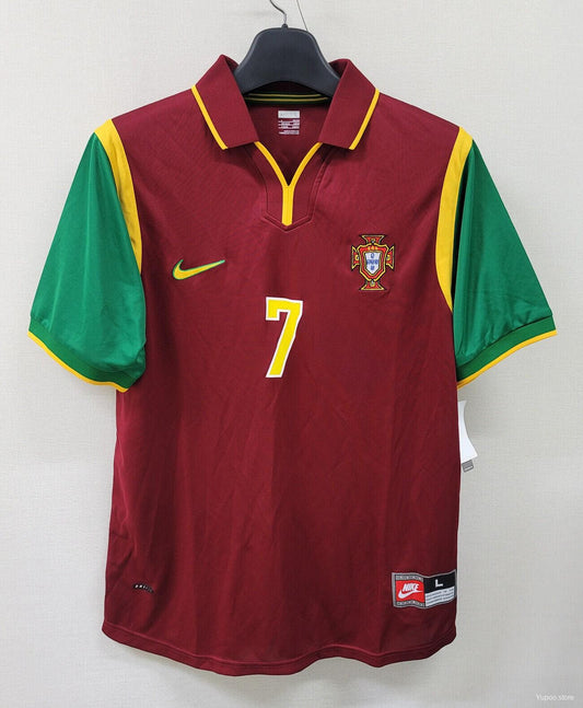 Camisola Portugal 1998 Principal FIGO #7