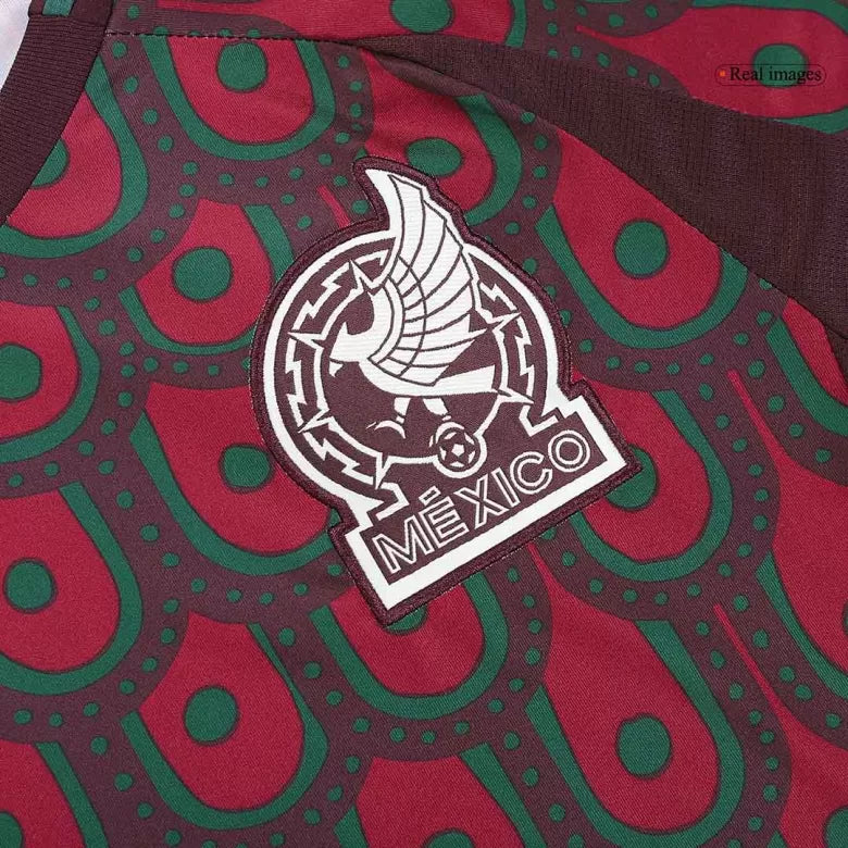 Camisola Manga Comprida Mexico 2024 Principal Versão Adepto