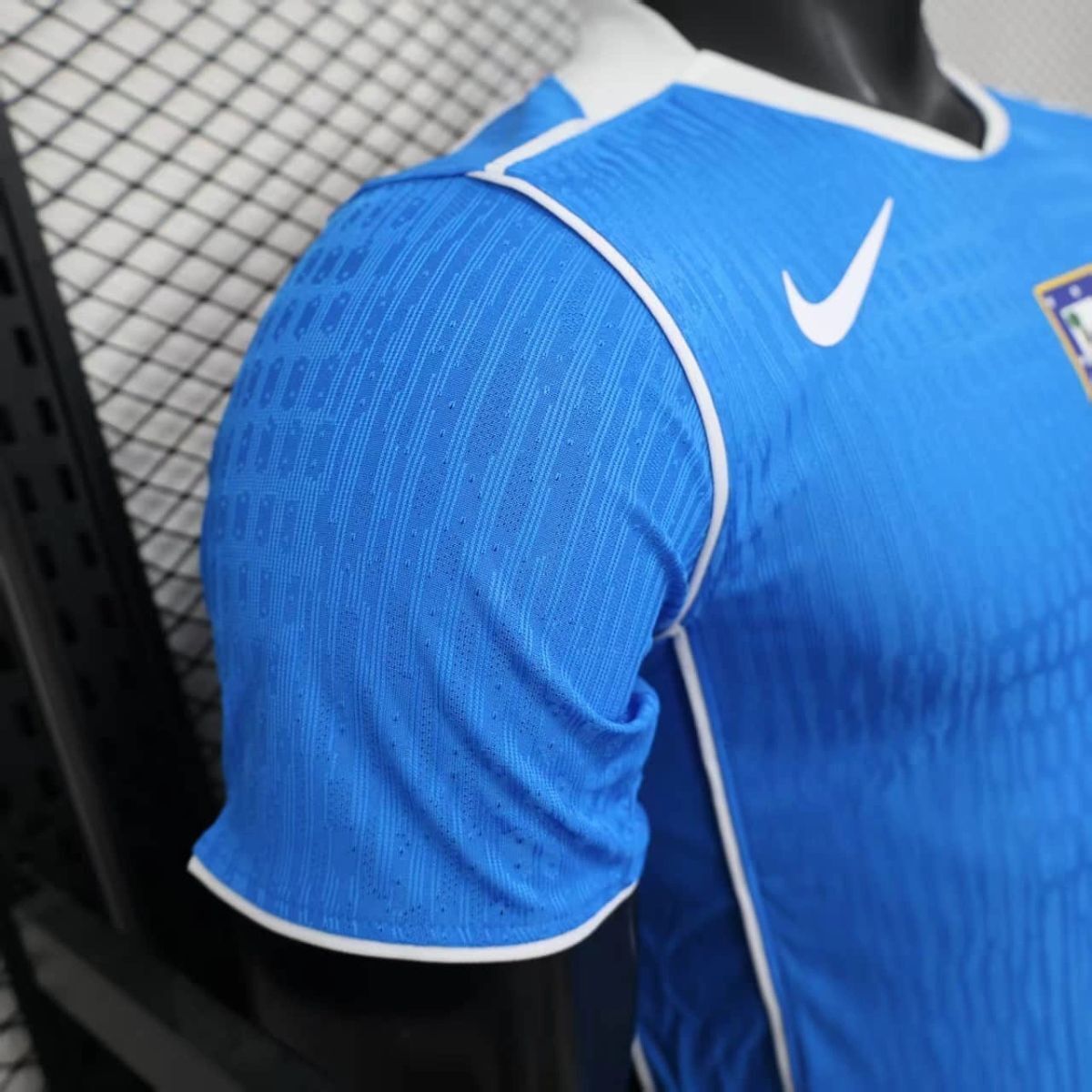 Camisola Atletico Madrid 2025-26 Alternativa Azul Claro Versão Jogador