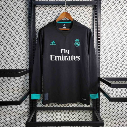 Camisola Manga Comprida Real Madrid 2017-18 Alternativa