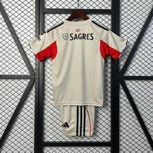 Kit Criança SLB 2025-26 Alternativo Beje