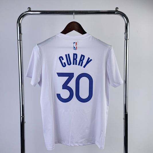 Tshirt NBA Golden State Warriors Dri-Fit Curry #30 Branca