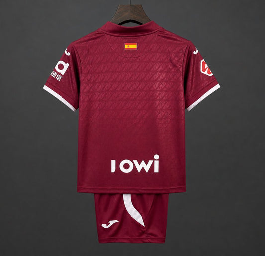 Kit Criança Getafe 2026-27 Alternativa Vermelha
