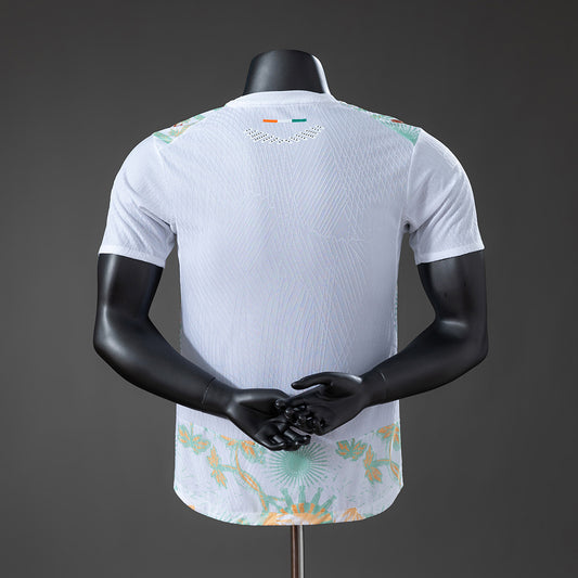 Camisola Costa do Marfim 2026 Alternativa Branca Versão Jogador