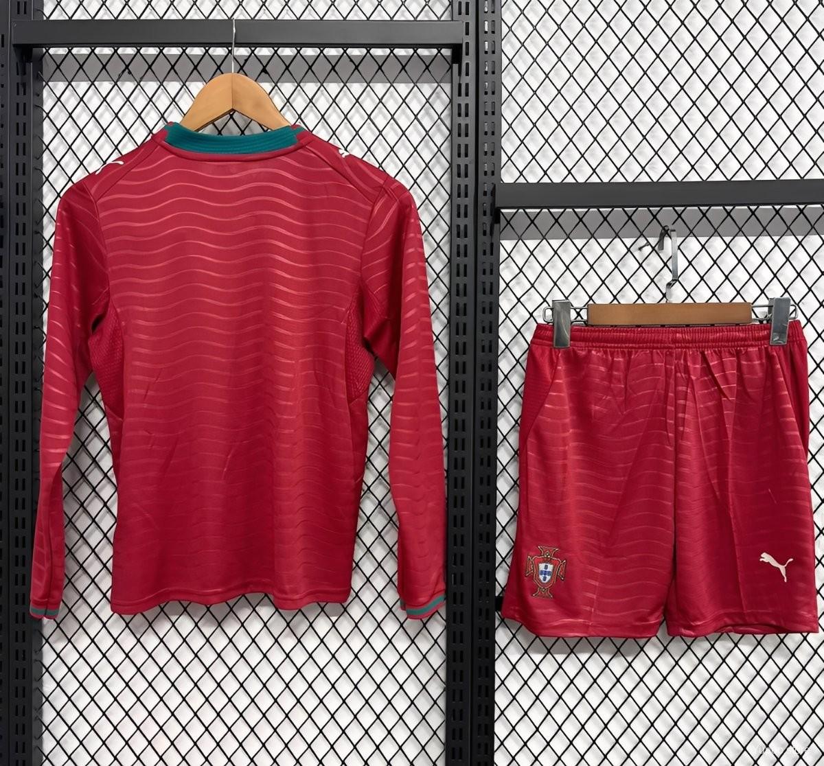 Kit Criança Manga Comprida Portugal 2026 Principal