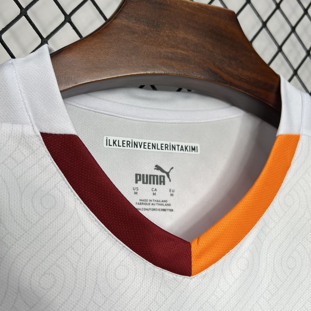 Camisola Galatasaray 2024-25 Alternativa Branca Versão Adepto