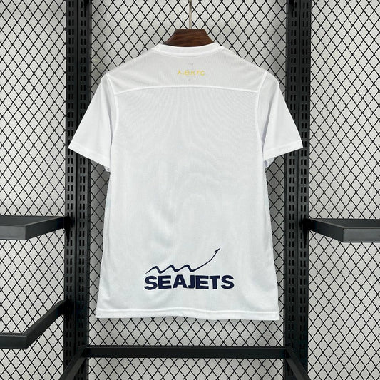 Camisola AEK Atenas 2025-26 Alternativa Branca Versão Adepto