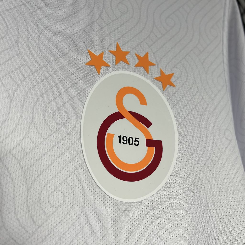 Camisola Galatasaray 2024-25 Alternativa Branca Versão Adepto