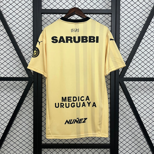 Camisola CA Penarol 2025-26 Alternativa Amarela Versão Adepto