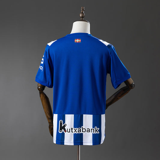 Camisola Deportivo Alaves 2025-26 Principal Versão Adepto