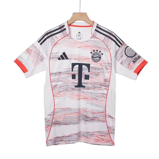 Camisola FC Bayern 2025-26 Alternativa Creme Versão Adepto KIMMICH #6
