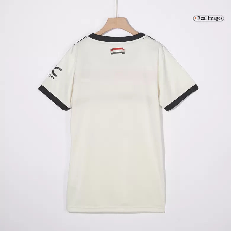 Camisola M-United 2024-25 Alternativa Branca Versão Mulher