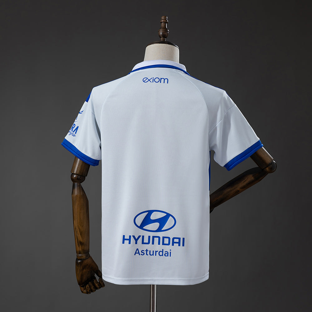 Camisola Real Oviedo 2026-27 Alternativa Branca Versão Adepto