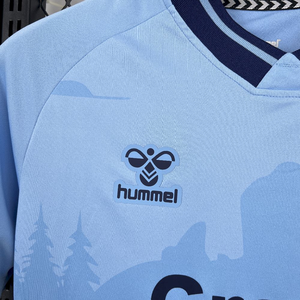 Camisola UD Las Palmas 2025-26 Alternativa Azul Versão Adepto