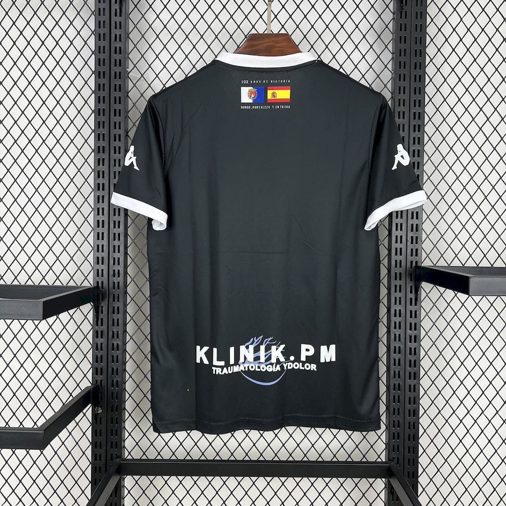 Camisola Hércules CF 2025-26 Alternativa Preta Versão Adepto