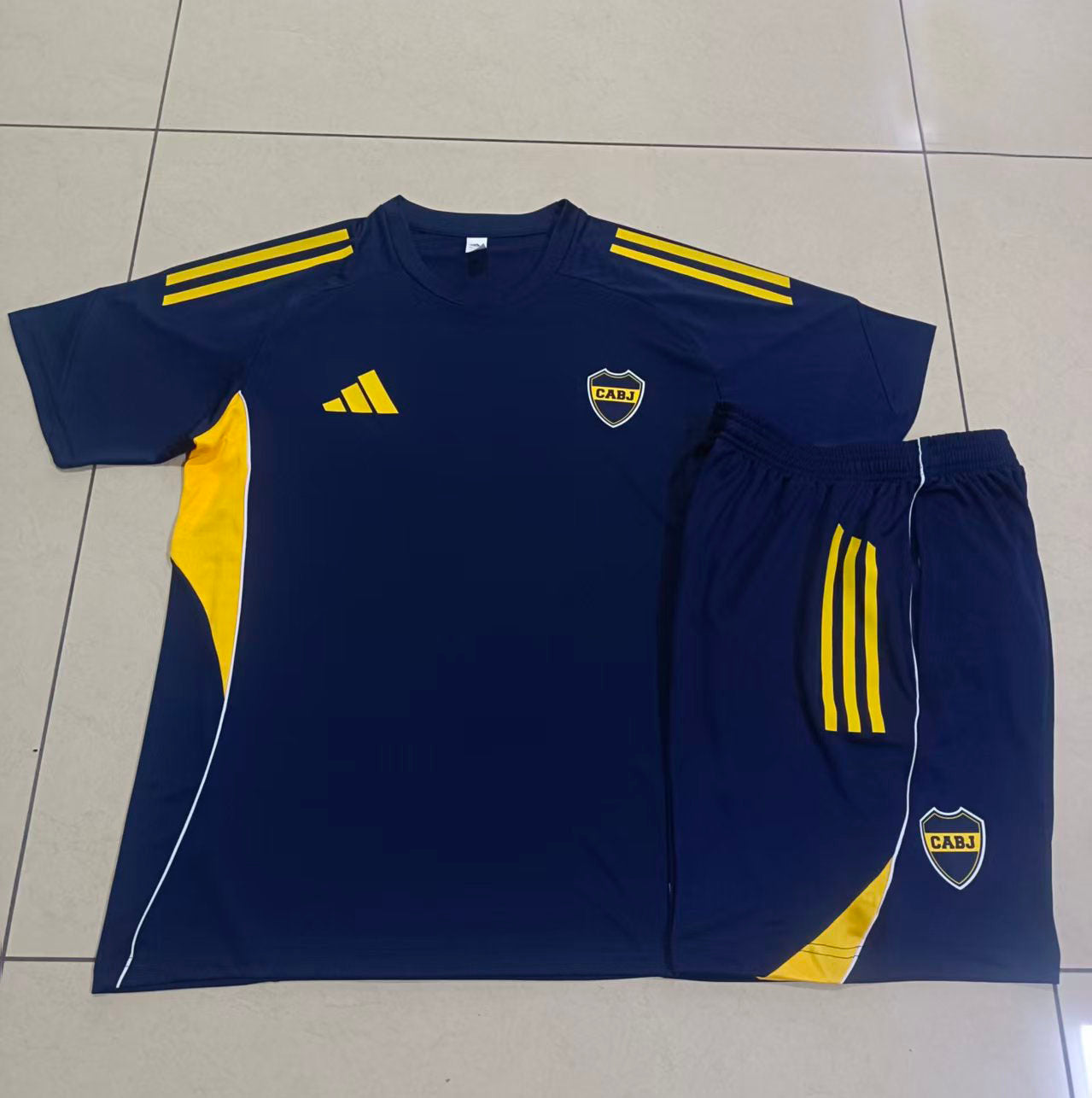 Kit Treino Camisola CA Boca Juniors 2025-26